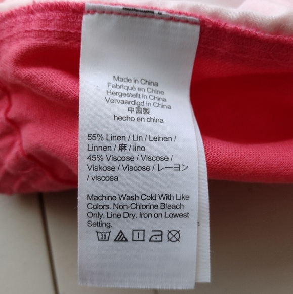 NWT J. Crew Women's Linen Blend Vacation Boho Drawstring Waist High Rise Shorts - Picture 14 of 15